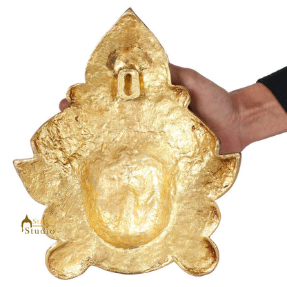 Metal Handmade Durga Mask Wall Hanging Room Décor Art 10" by vendor-unknown - Decor (View 3)