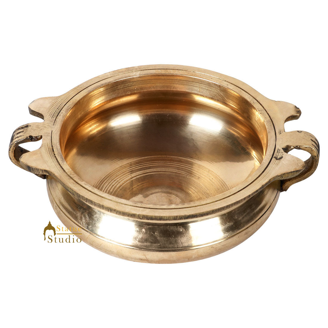 Small South Indian Lucky Décor Uruli Vessel Urli Pot Hotel Décor Showpiece 5"