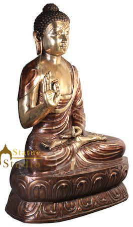 Very Large Buddhist Deity Blessing Buddha Home Garden Décor 6 Feet Statue Idol by vendor-unknown - Buddha (View 3)