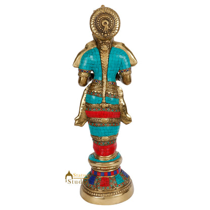 Indian Celestial Deeplakshmi Diwali Home Décor Deep Lady Statue Idol 2 Feet by vendor-unknown - Decor (View 4)