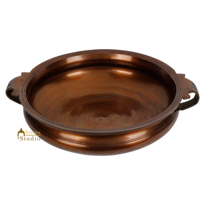 Fine Brass Metal Traditional South Indian Bronze Style Urli Varpu Décor Bowl by vendor-unknown - Decor (View 3)