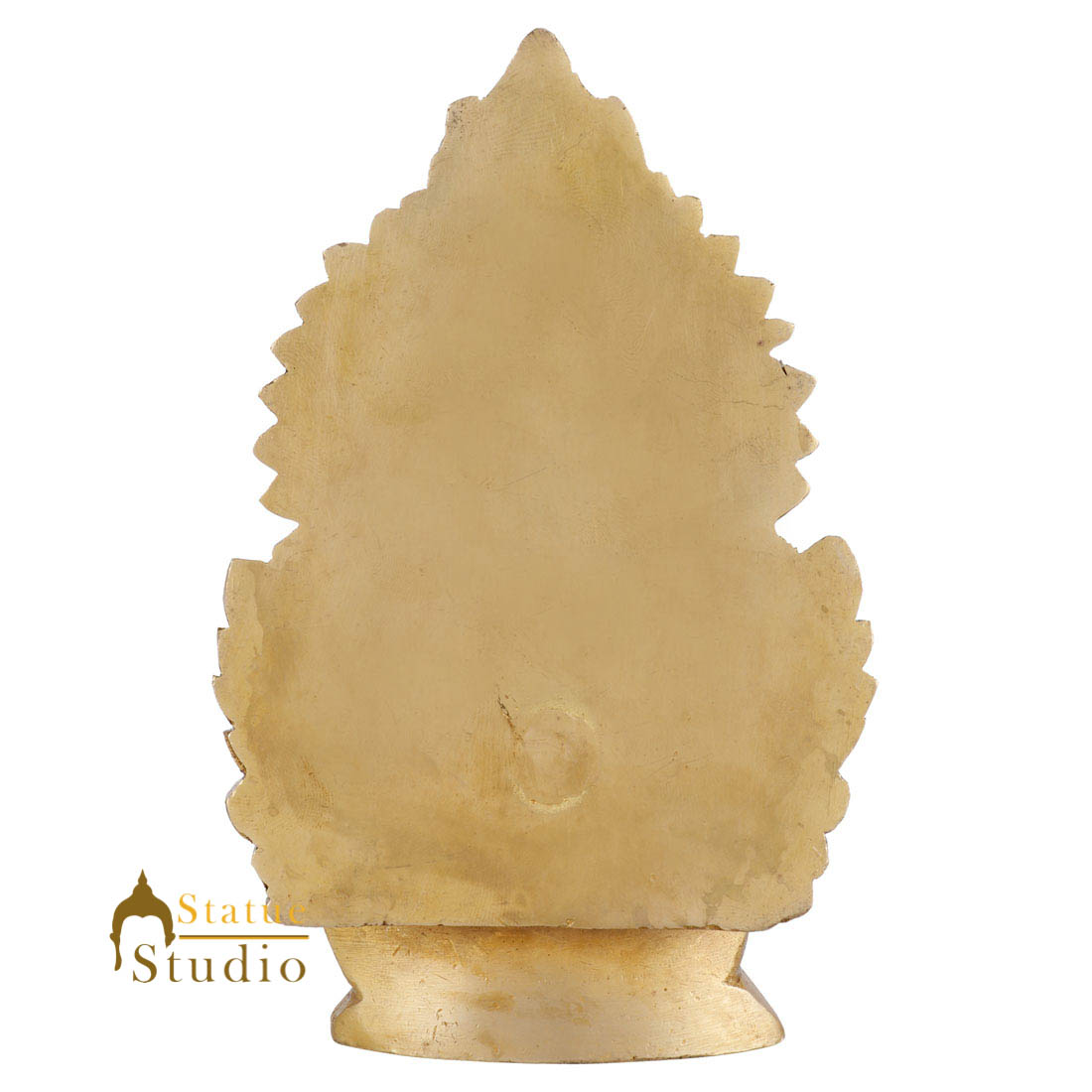 Brass Hindu Wealth Goddess Lakshmi Diwali Corporate Gift Idol Décor Statue 5" - Image 4