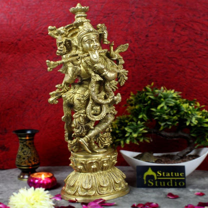 Lord Krishna Statue Hindu Deity Religious Feng shui vastu Décor Gift Idol 1.5 Ft by vendor-unknown - Hindu Gods (View 3)