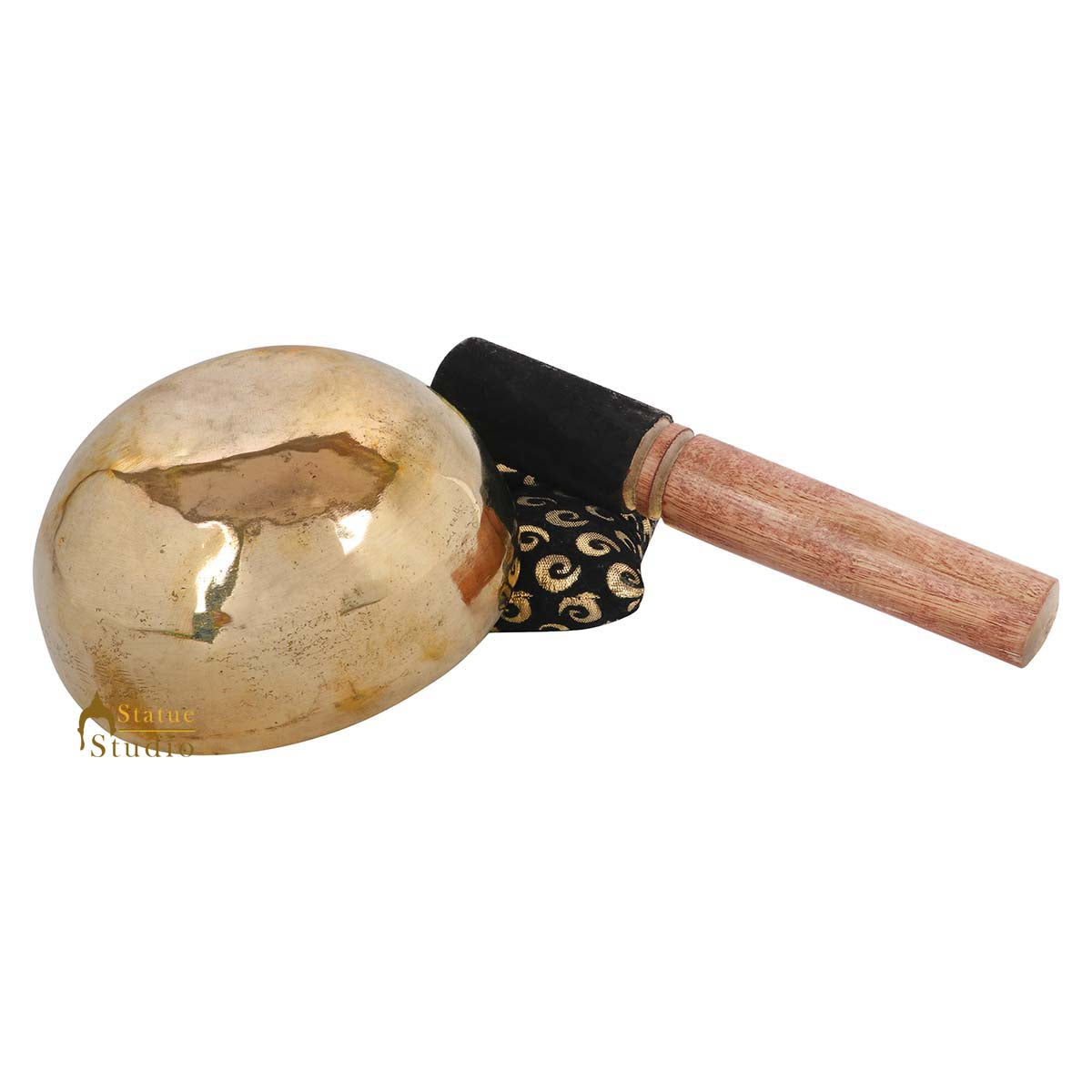 Nepal Buddhist Tibetan Himalyan Handmade Bronze Meditation Healing Singing Bowl - Image 4