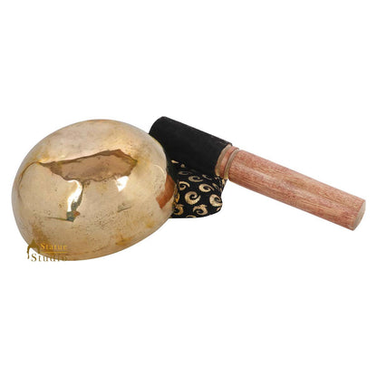 Nepal Buddhist Tibetan Himalyan Handmade Bronze Meditation Healing Singing Bowl by vendor-unknown - Singing Bowls (View 4)