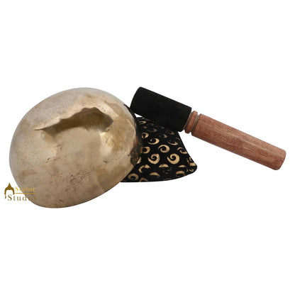 Tibet Himalyan Buddhist Handmade Bronze Meditation Yoga Healing Singing Bowl by vendor-unknown - Singing Bowls (View 4)