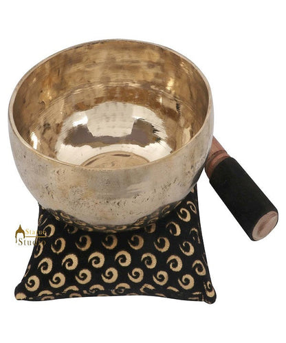 Nepal Buddhism Tibetan Himalyan Chakra Bronze Meditation Healing Singing Bowl by vendor-unknown - Singing Bowls (View 2)