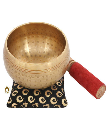 Tibetan Buddhist Himalyan Chakra Brass Meditation Healing Yoga Singing Bowl 4" by vendor-unknown - Singing Bowls (View 2)