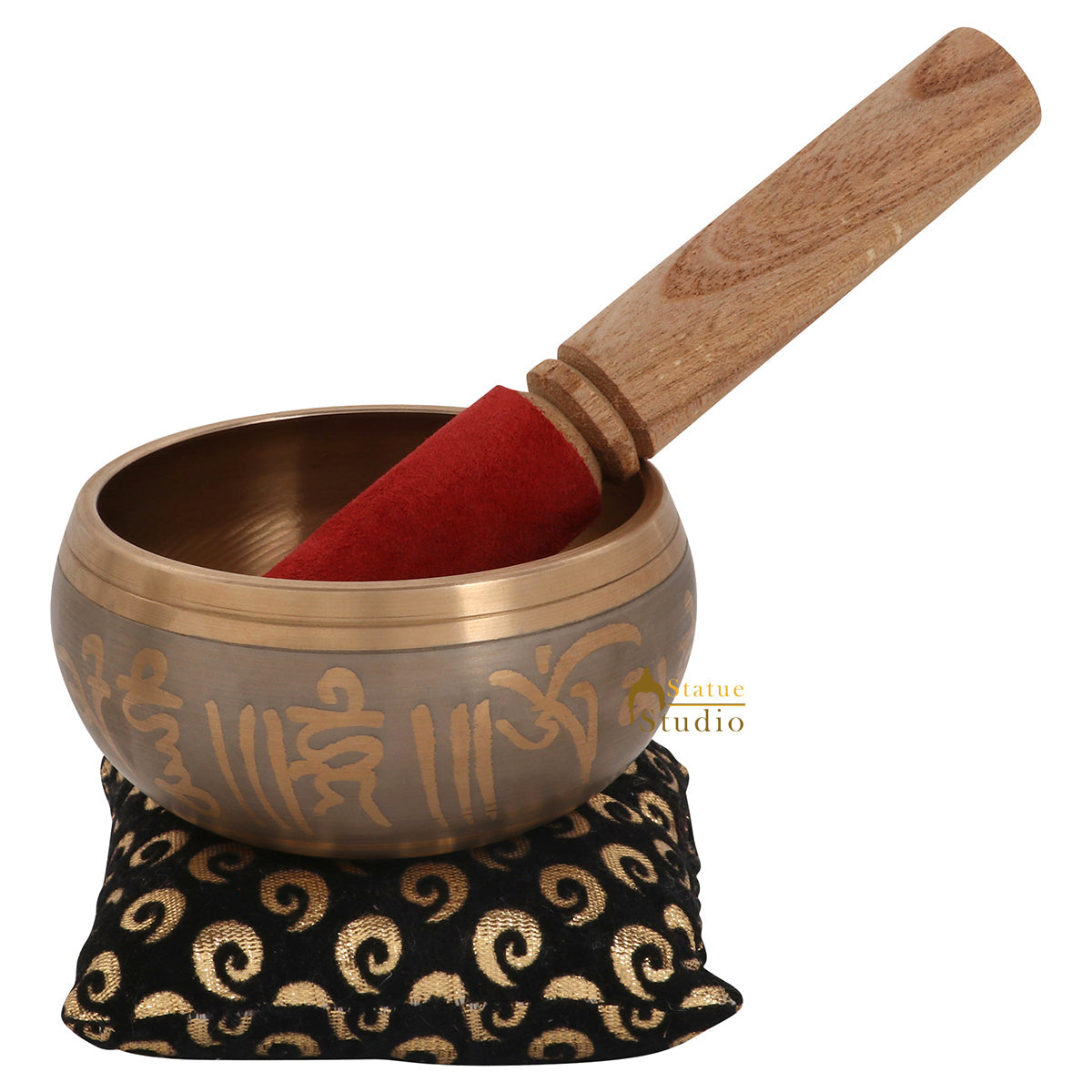 Tibetan Himalyan Buddha Chakra Prayer Yoga Healing Meditation Metal Singing Bowl