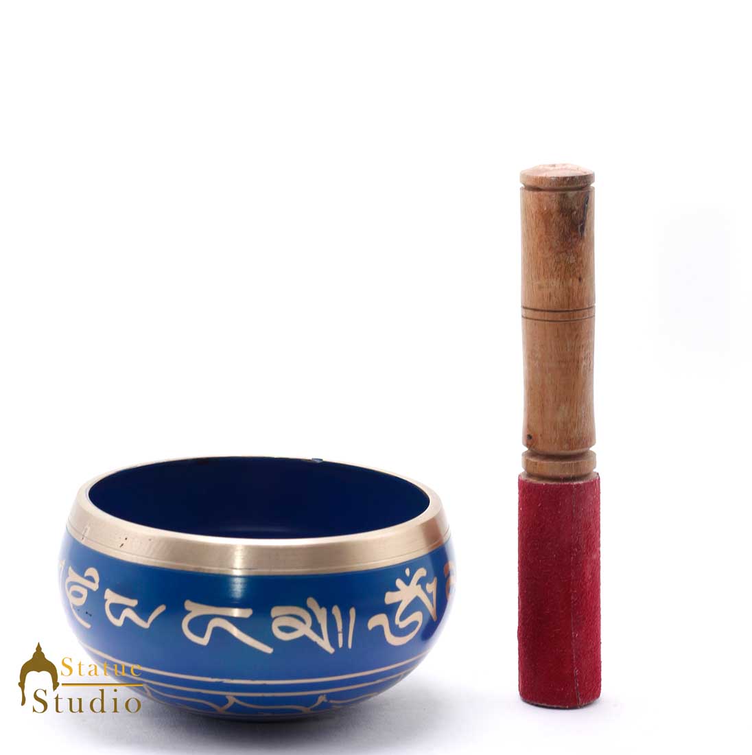 Tibetan Himalyan Buddha Chakra Prayer Yoga Healing Meditation Brass Singing Bowl - Eco-friendly - Sama Homes