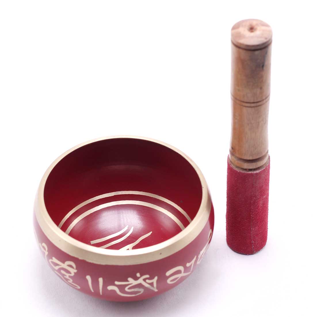 Tibetan Himalyan Buddha Chakra Prayer Yoga Healing Meditation Brass Singing Bowl - Image 4