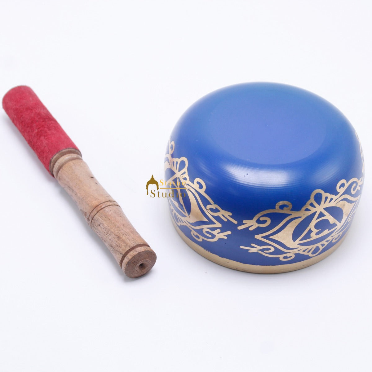 Brass Singing Bowl Tibet Himalyan Buddha Chakra Prayer Yoga Healing Meditation - Image 4