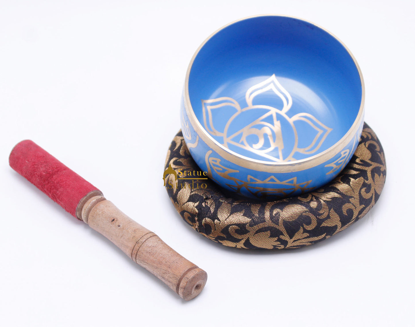 Brass Singing Bowl Tibet Himalyan Buddha Chakra Prayer Yoga Healing Meditation