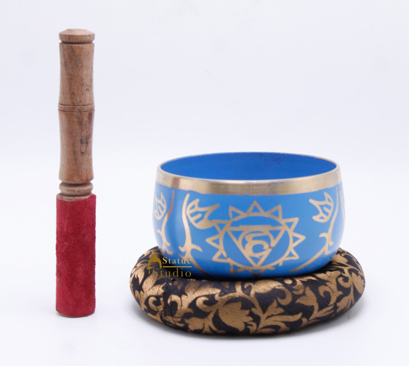 Brass Singing Bowl Tibet Himalyan Buddha Chakra Prayer Yoga Healing Meditation - Eco-friendly - Sama Homes