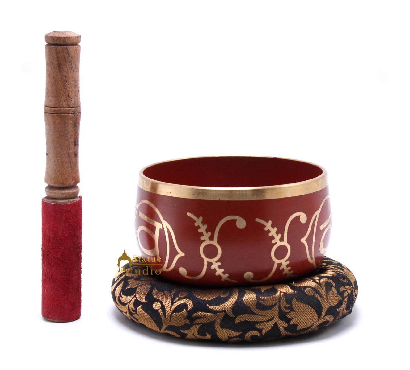 Brass Singing Bowl Tibet Himalyan Buddha Chakra Prayer Yoga Healing Meditation - Eco-friendly - Sama Homes