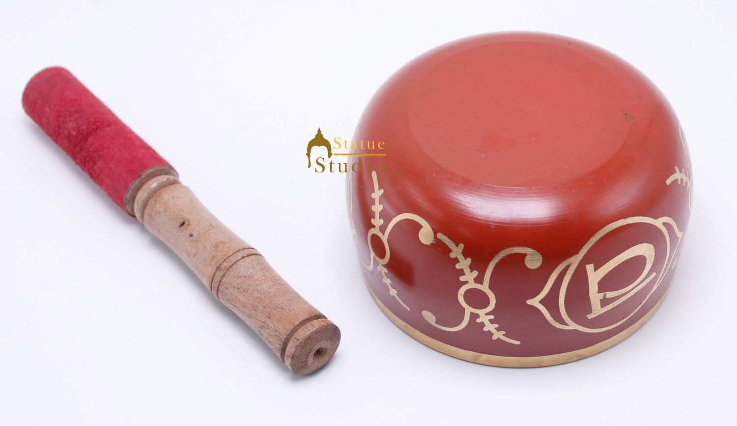 Brass Singing Bowl Tibet Himalyan Buddha Chakra Prayer Yoga Healing Meditation - Image 4