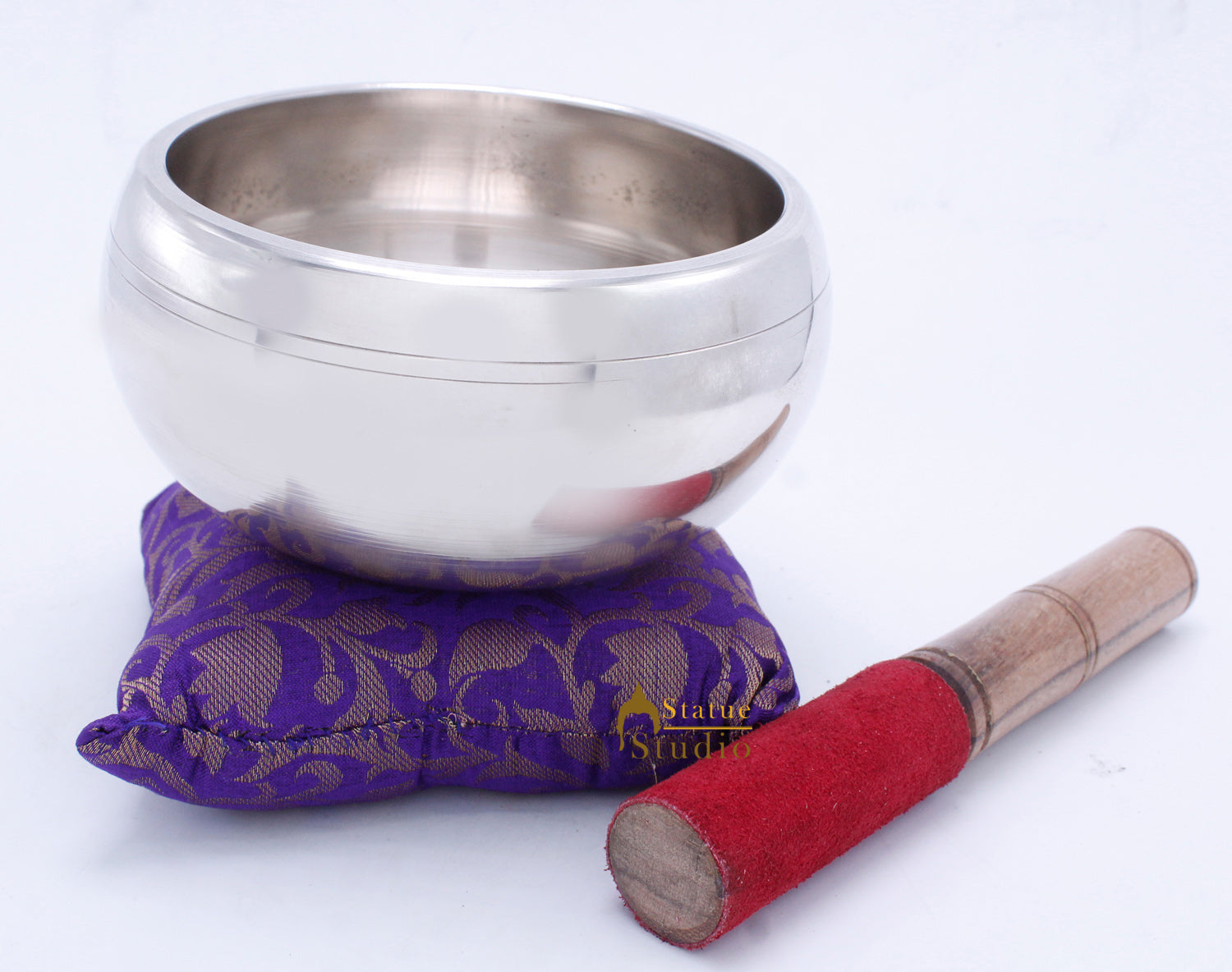 Brass Singing Bowl Tibet Himalyan Buddha Chakra Prayer Yoga Healing Meditation - Eco-friendly - Sama Homes