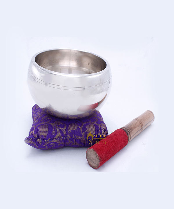 Brass Singing Bowl Tibet Himalyan Buddha Chakra Prayer Yoga Healing Meditation - Image 2