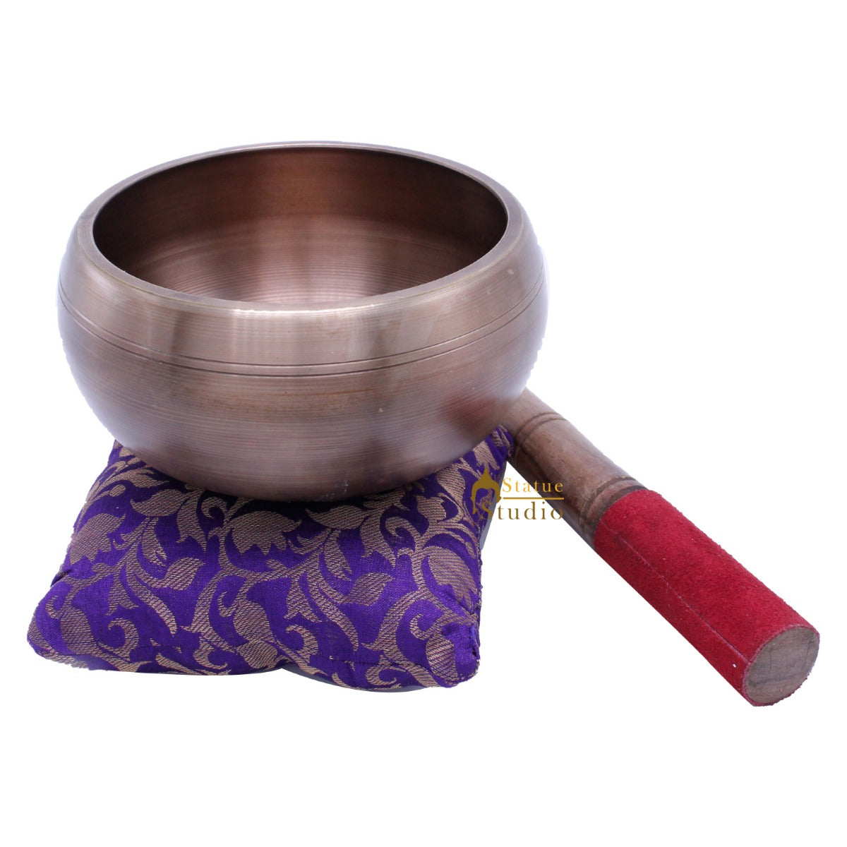 Brass Singing Bowl Tibet Himalyan Buddha Chakra Prayer Yoga Healing Meditation - Eco-friendly - Sama Homes