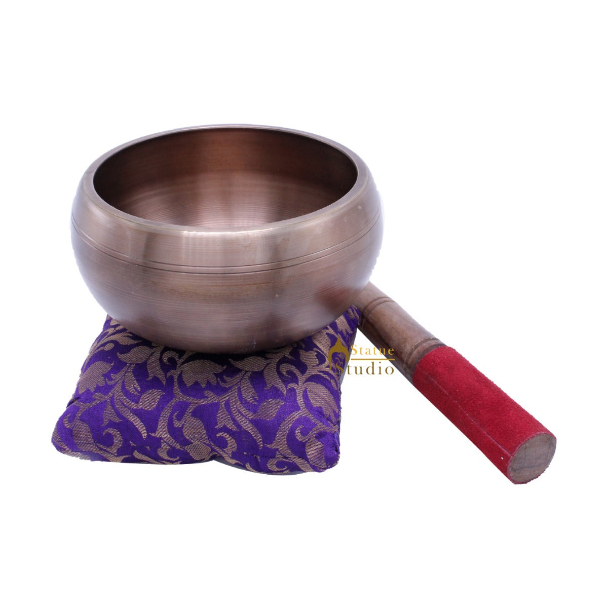 Brass Singing Bowl Tibet Himalyan Buddha Chakra Prayer Yoga Healing Meditation - Eco-friendly - Sama Homes