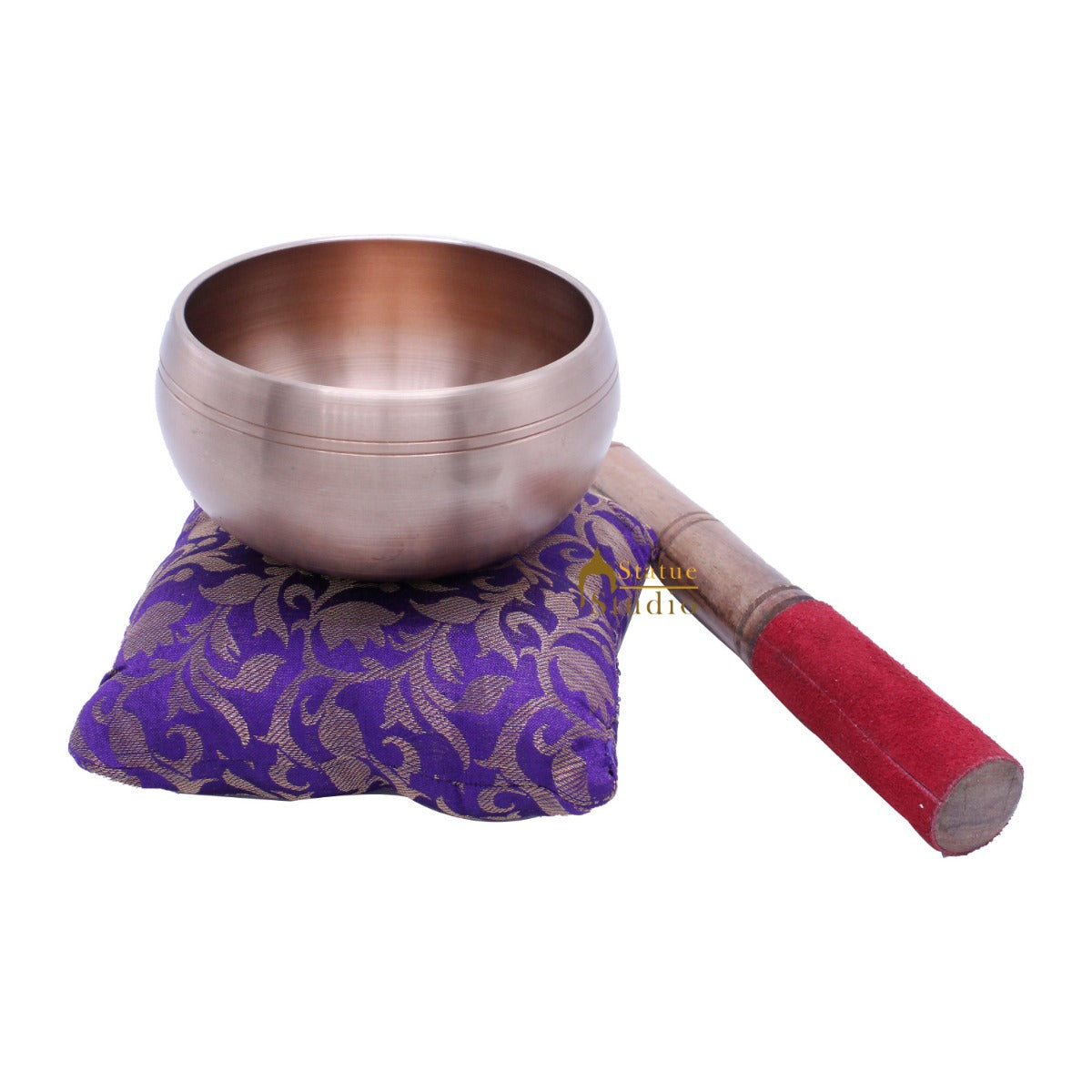 Brass Singing Bowl Tibet Himalyan Buddha Chakra Prayer Yoga Healing Meditation - Eco-friendly - Sama Homes