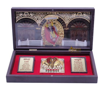 Sai Baba Charan Paduka Pooja Item For Temple Puja Decorative Gift Showpiece by vendor-unknown - Spiritual (View 2)