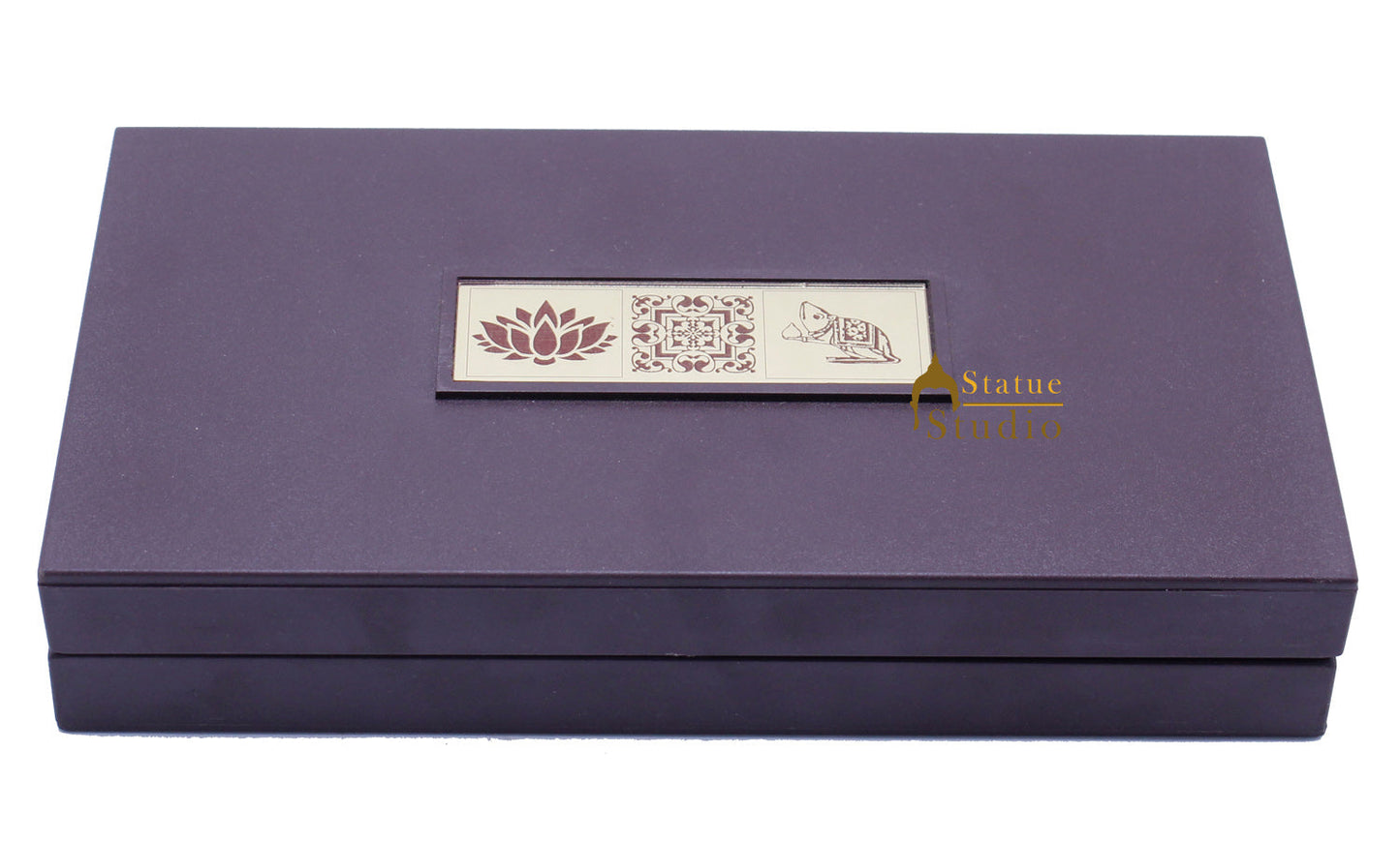 Ganesha Lakshmi Charan Paduka Pooja Item For Temple Puja Decorative Gift Showpiece