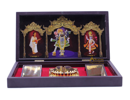 Lord Shrinath Ji Krishna Charan Paduka Pooja Item For Temple Puja Decorative Gift Showpiece by vendor-unknown - Spiritual (View 3)