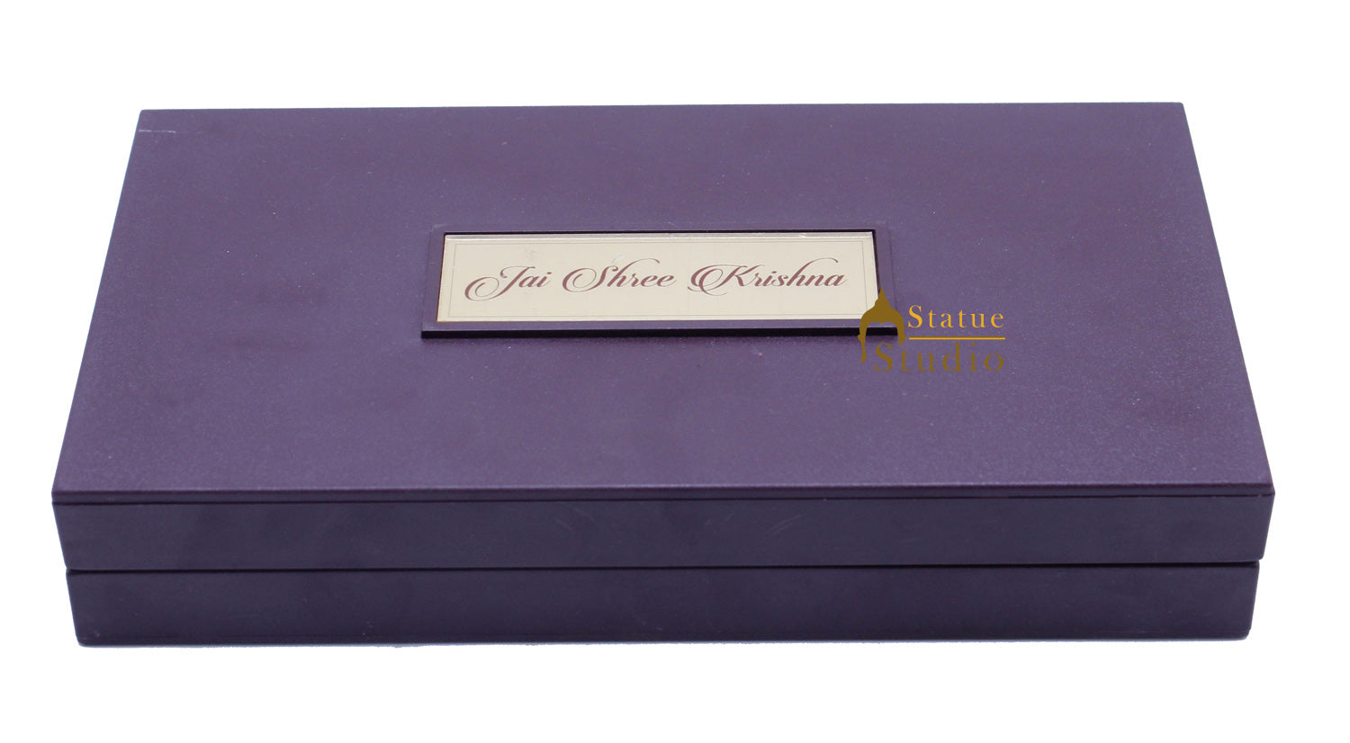 Lord Shrinath Ji Krishna Charan Paduka Pooja Item For Temple Puja Decorative Gift Showpiece - Image 4