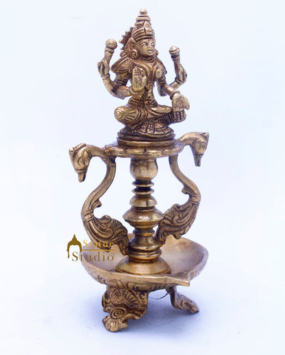Brass Laxmi Diya 8" by StatueStudio - Spiritual (View 10)