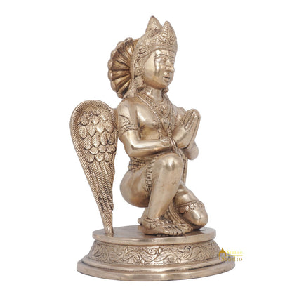 Brass Garuda Idol Vishnu Vehicle Eagle Murti Home Décor Feng Shui Vastu Statue by vendor-unknown - Hindu Gods (View 5)