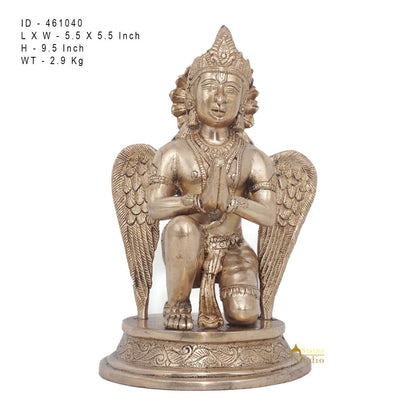 Brass Garuda Idol Vishnu Vehicle Eagle Murti Home Décor Feng Shui Vastu Statue by vendor-unknown - Hindu Gods (View 7)