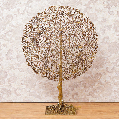 Brass Exclusive Tree For Home Office Lobby Décor Showpiece Masterpiece 43" by vendor-unknown - Decor