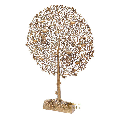 Brass Exclusive Tree For Home Office Lobby Décor Showpiece Masterpiece 36" by vendor-unknown - Decor (View 5)