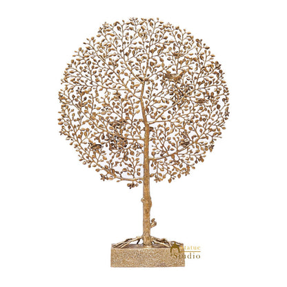 Brass Exclusive Tree For Home Office Lobby Décor Showpiece Masterpiece 36" by vendor-unknown - Decor (View 6)