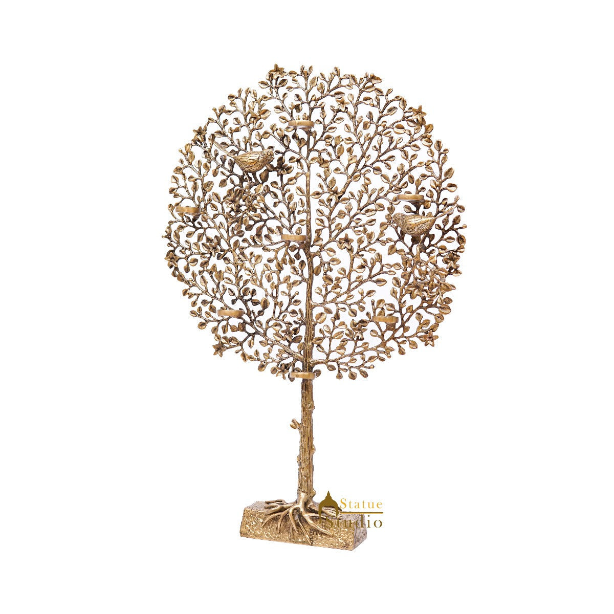 Brass Exclusive Tree For Home Office Lobby Décor Showpiece Masterpiece 28" - Image 5