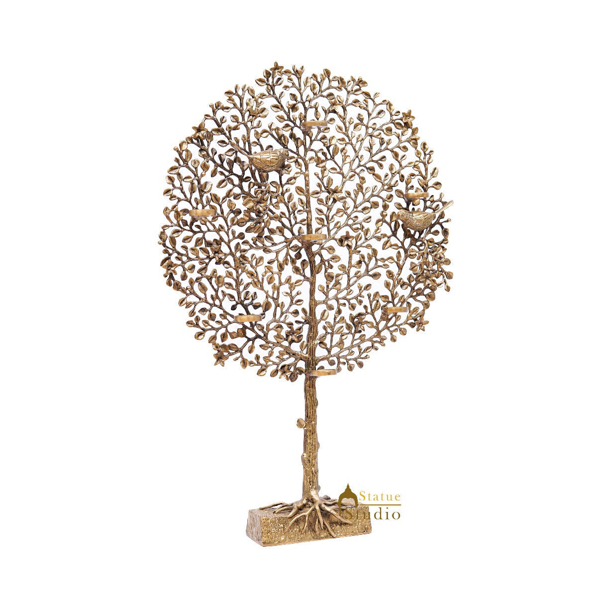 Brass Exclusive Tree For Home Office Lobby Décor Showpiece Masterpiece 28" - Image 4