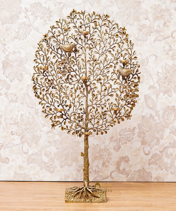 Brass Exclusive Tree For Home Office Lobby Décor Showpiece Masterpiece 28" - Image 2