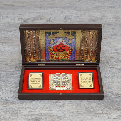 Salasar Balaji Charan Paduka Puja Room Décor Diwali Corporate Gift Showpiece 8" by vendor-unknown - Spiritual (View 2)