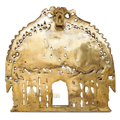 Brass Prabhavali Temple Design Frame Wall Hanging Home Decor by vendor-unknown - Decor (View 4)