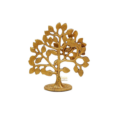Brass Small Tree Showpiece For Lucky Home Vastu Décor Gift by vendor-unknown - Decor (View 6)