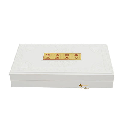 Jainism Wooden Charan Paduka Diwali Pooja Gift Decor Box by vendor-unknown - Spiritual (View 7)