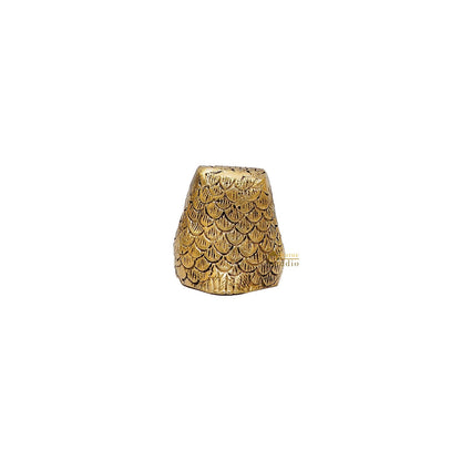 Brass Owl Statue Feng Shui Vastu Showpiece 2 Inch by vendor-unknown - Decor (View 5)