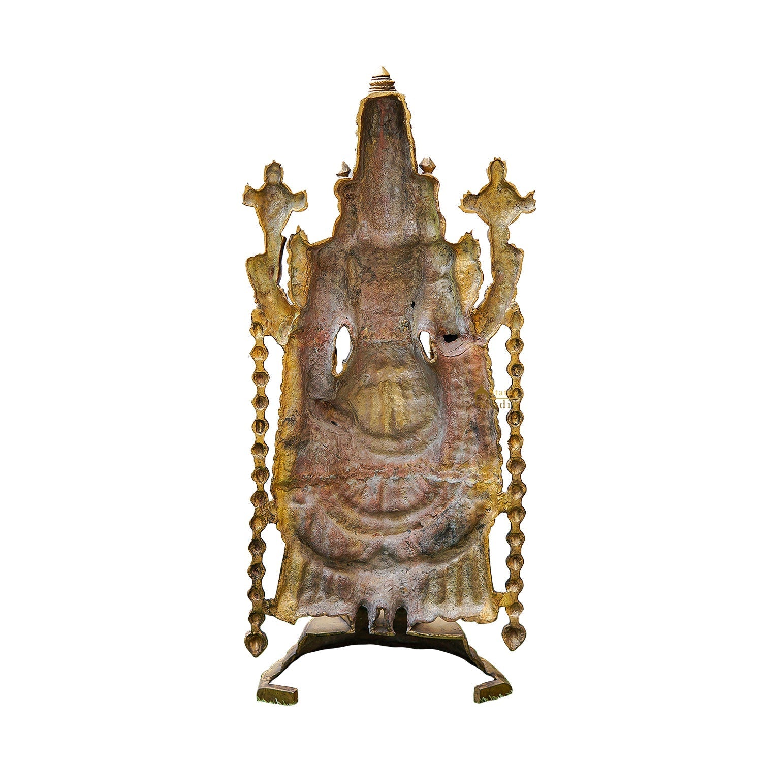 Brass Large Tirupati Balaji Statue Religious Idol 3 Feet For Decor - Image 5