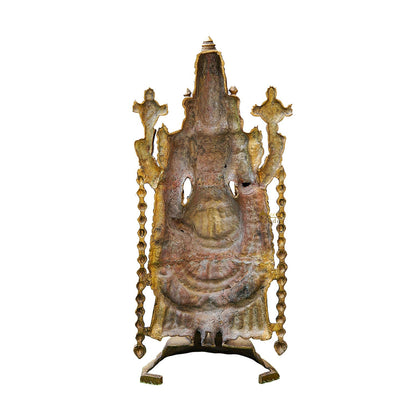 Brass Large Tirupati Balaji Statue Antique Religious Idol 3 Feet Decor by vendor-unknown - Gifting (View 6)