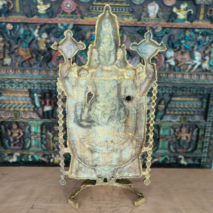Brass Large Tirupati Balaji Statue Antique Religious Idol Decor 4 Feet by vendor-unknown - Gifting (View 8)