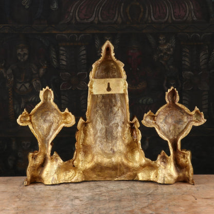Brass Balaji Head Statue Antique Religious Decor Idol 15" by vendor-unknown - Gifting (View 6)