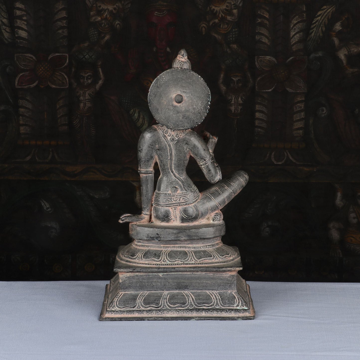 Brass Goddess Parvati Statue Idol Religious Antique Finished Home Temple Decor 1 Feet