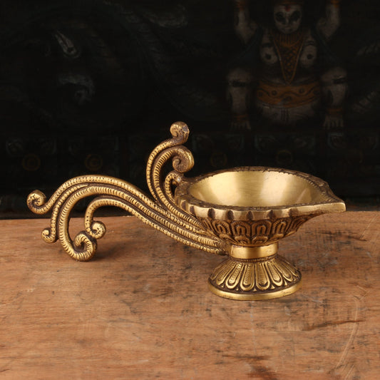 Brass Diya Oil Lamp 2.5"
