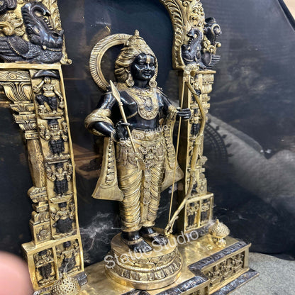 Brass Large Size Exclusive Rama Statue For Home Decor 7 Feet by vendor-unknown - Hindu Gods (View 14)